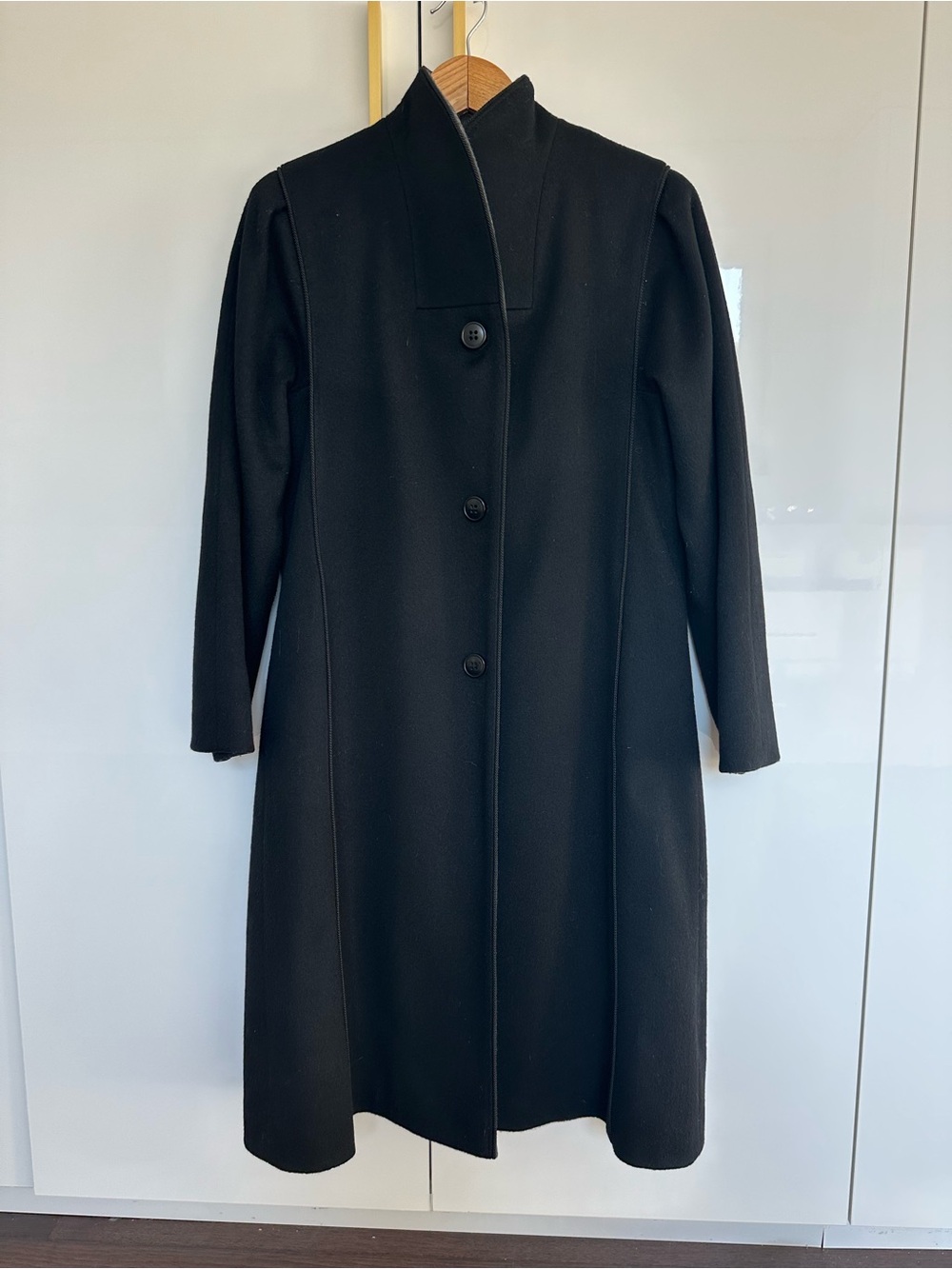 Vintage Sterling Stall 100% Pure Virgin Wool long coat